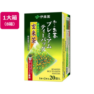 伊藤園 お～いお茶 プレミアムティーバッグ 抹茶入り 玄米茶 2 FC520SN-イメージ1