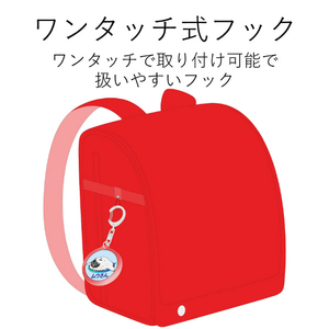 エレコム なまえキーホルダー(丸型) 4面×1シート EDT-NMKH1-イメージ8