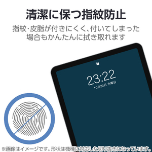 エレコム iPad(A16) (第10世代)用フィルム 反射防止 ブルーライトカット TB-A25RFLBLN-イメージ6