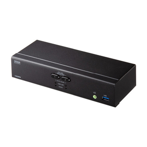 サンワサプライ 4K対応HDMIパソコン自動切替器(2：1) SW-KVM2U3HD-イメージ1