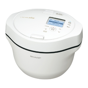 シャープ 水なし自動調理鍋 プレミアムホワイト KN-HW16K-W-イメージ16