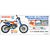 ハセガワ 1/12 ホンダ XLR250R (MD22)(1991) BK18ﾎﾝﾀﾞXLR250R-イメージ1