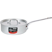 北陸アルミニウム 北陸アルミ/プロセレクト アルミ浅型片手鍋 15cm 150mm60mm1.0L- FCK7689-072114015