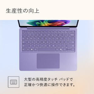 マイクロソフト Surface Laptop 13 インチ(Snapdragon X Plus/16GB/512GB) バイオレット EP2-30351-イメージ13