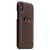 SLG Design iPhone XS/X用ケース Minerva Box Leather Back Case ブラウン SD10518I8-イメージ2