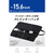 エレコム インナーバッグ/ハンドル付き/仕分けポケット付き/15．6インチ ブラック BM-IBHP15BK-イメージ2