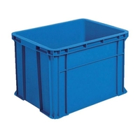 トラスコ中山 リサイクルコンテナ40L ダークブルー FC875GV-2762595
