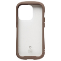 Hamee iPhone 14 Pro用ハイブリッドケース iFace Reflection ブラウン 41-945193