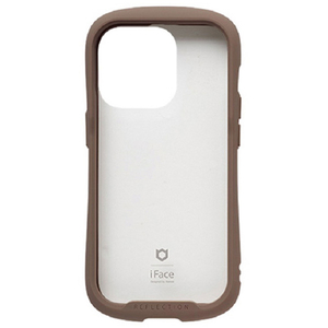 Hamee iPhone 14 Pro用ハイブリッドケース iFace Reflection ブラウン 41-945193-イメージ1