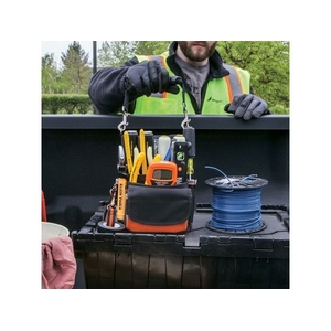 ＫＬＥＩＮ ＴＯＯＬＳ ツールポーチ 9ポケット ブラック190.5101.6241.3 FC262DG-1033388-イメージ5