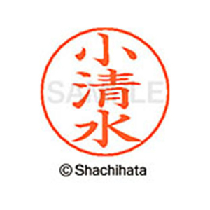 シヤチハタ ネームペン用ネーム シルバー 既製 小清 FC46857-X-GPS-1086-イメージ1