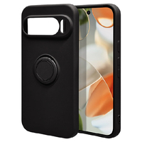 ラスタバナナ Google Pixel9/9 Pro用TPUリングケース ブラック 8062P9TPRBK
