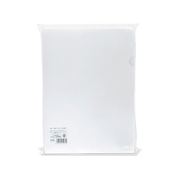 プラス 軽量クリアーホルダー A4 100枚入 FCG263Z-FL-165DN-100P/9