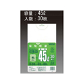エスコ 45L ごみ袋(透明／30枚) FCJ156N-EA995AD-42