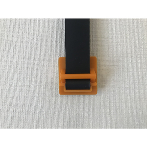 トラスコ 地震対策　転倒防止ゴムベルト（２本入）オレンジ FPRB-OR-イメージ5