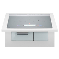 三菱 ビルトイン(3口IH対応)IHクッキングヒーター CROSS+TOP マットシルバー CS-R20A7-S