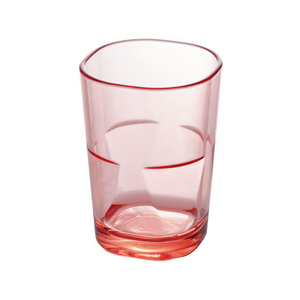 エンテック スクエアタンブラー 260ml ピンク トライタン FC71927-TR-841P-イメージ1