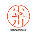 シヤチハタ ネームペン用ネーム シルバー 既製 小早 FC46858-X-GPS-1087