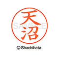 シヤチハタ ネームペン用ネーム シルバー 既製 天沼 FC45865-X-GPS-0094