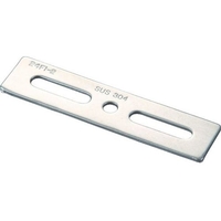 トラスコ中山 TRUSCO ジョイント金具24型フラット クロム 寸法100 穴数3 FC436FE-2831465