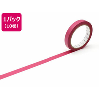 カモ井 mt large core 和紙 臙脂 強粘着 10巻 FC207SN-MT10L058