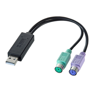 サンワサプライ USB-PS/2変換コンバータ USB-CVPS6-イメージ1