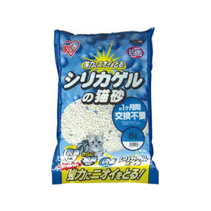 アイリスオーヤマ シリカゲルの猫砂 6L FC15333SGN-60-イメージ1