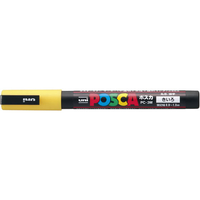 三菱鉛筆 ポスカ 細字 黄 F801802-PC-3M.2
