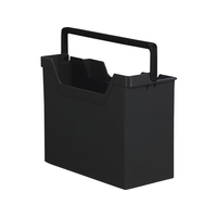 コクヨ ファイルボックス-RP A4ヨコ ダークグレー F805749-ﾌ-RP980DM