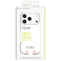 トリニティ iPhone 17 Pro用[LIGHT SHIELD Solid] 超精密設計 衝撃吸収 ハイブリッドクリアケース TR-IP25M3-LDSL-CLCL