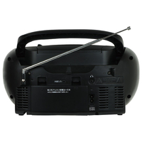 ZEPEAL DCR-WS210-BK CDラジオ ZEPEAL ブラック|エディオン公式通販