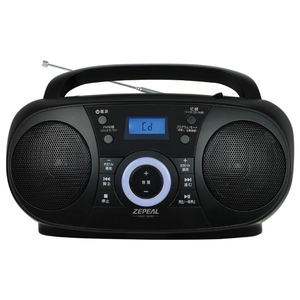 ZEPEAL CDラジオ ZEPEAL ブラック DCR-WS210-BK ZEPEAL CDラジオ ZEPEAL ブラック DCR-WS210-BK