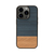 Man & Wood iPhone 15 Pro用MagSafe対応天然木ケース Denim I25521I15PR-イメージ1