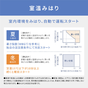 パナソニック 「工事代金別」 10畳向け 自動お掃除付き 冷暖房インバーターエアコン e angle select Eolia(エオリア) EXシリーズ EXシリーズ CS-285DEXE5-S-イメージ10