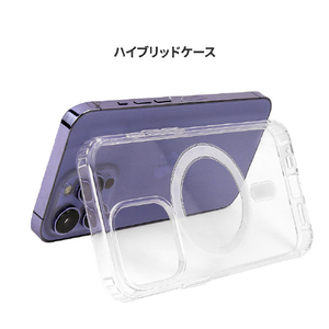 AKAN iPhone 14 Pro用MagSafe対応クリアケース デイジー AK23521I14P-イメージ7