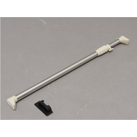 アイリスオーヤマ ステンレス強力伸縮棒 75～120cm ベージュ FCJ818V-H-SNPJ-120