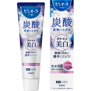 KAO ピュオーラ 炭酸ハミガキ 浮かせる美白 95g FCJ937V-イメージ3