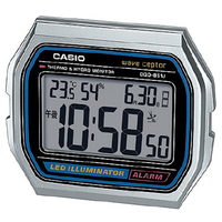 カシオ 目覚まし時計 シルバー DQD-851J-8JF