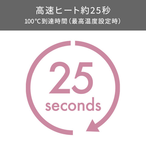 テスコム マイナスイオン2WAYスチームヘアーアイロン(26mm) elims me メルティピンク TW552AP-イメージ17