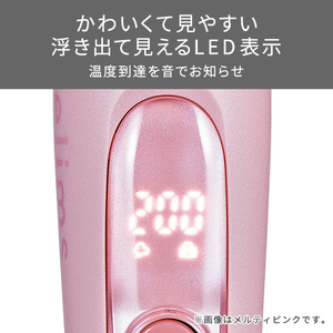 テスコム マイナスイオン2WAYスチームヘアーアイロン(26mm) elims me メルティピンク TW552AP-イメージ9