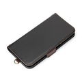 PGA iPhone 15 Plus用フリップカバー ブラック PG-23CFP02BK