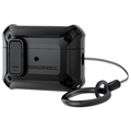 エレコム AirPods Pro(第2世代)用ZEROSHOCK Lockケース ブラック AVA-AP4ZEROLBK