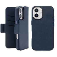 ユニケース iPhone 16用2Way Mag Flip Case ネイビー UNI-CSDIP24M-2MFNV