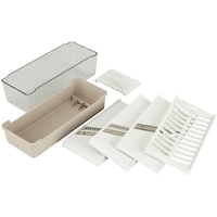 貝印 調理器セット 両刃スライサー、千切、ツマ切、おろし、指ガード FCB929H-DH8040