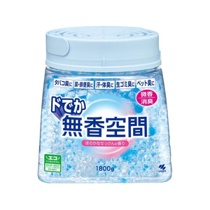 小林製薬 ドでか無香空間 せっけん 本体 1800g FC081TH-イメージ1
