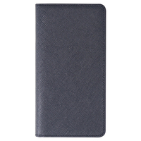 LAYBLOCK iPhone XS Max用ケース Saffiano Flip Case クラシックネイビー LB13521I65