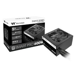 Thermaltake Smart Pro 600W -STANDARD- Smart Proシリーズ ブラック PSSPD0600NNFAWJ1-イメージ6