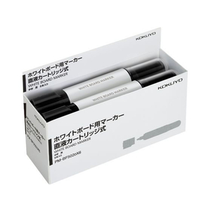 コクヨ 直液 ボードマーカー 中字 黒 6本パック FCU6648-PM-BF502DX6-イメージ2