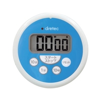 dretec/洗えるタイマー ブルー T-533BLHA FCD004C-2709866