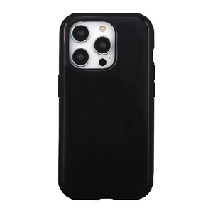 グルマンディーズ iPhone 16 Pro用耐衝撃ケース IIIIfit ブラック IFT-172BK-イメージ1